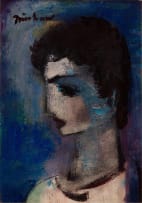 Carl Büchner; Portrait of Boy