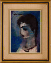 Carl Büchner; Portrait of Boy