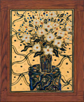 Esias Bosch; Still Life with Flowers in a Vase
