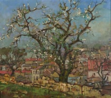 Gregoire Boonzaier; Tree in Blossom