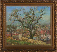 Gregoire Boonzaier; Tree in Blossom