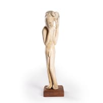 Carl Roberts; Male Nude with Bowl
