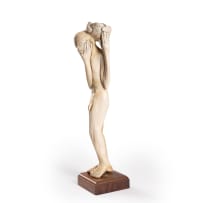 Carl Roberts; Male Nude with Bowl