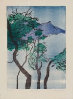 Alice Goldin and Various Artist's; Cape Point; Seascape; Field and Crows; Two Surreal Figures, four