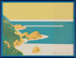 Alice Goldin and Various Artist's; Cape Point; Seascape; Field and Crows; Two Surreal Figures, four