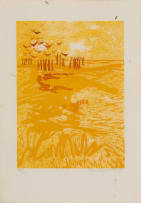 Alice Goldin and Various Artist's; Cape Point; Seascape; Field and Crows; Two Surreal Figures, four