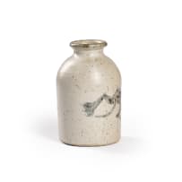 Isaiah Buthelezi, Rorke's Drift; Vase with feline figure