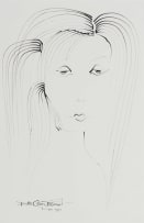 Bettie Cilliers-Barnard; Portrait (Paris)