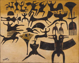 Lucky Sibiya; Figures and Animals