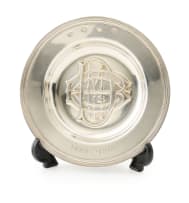 An Elizabeth II De Beers Consolidated Mines Limited Centenary Silver & Diamond-mounted Bowl, De Beers, London, 1988