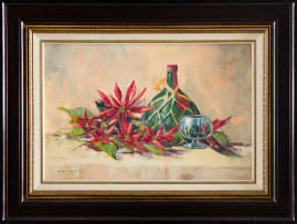 Christiaan Nice; Still Life with Glass