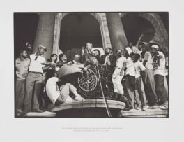Chris Ledochowski; Nelson Mandela Delivers His First Public Speech in 27 years, on the Day of His Release. City Hall, Grand Parade, Cape Town 11.02.1990