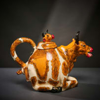 Ardmore Ceramic Studio; Cow teapot
