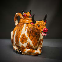 Ardmore Ceramic Studio; Cow teapot