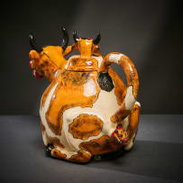 Ardmore Ceramic Studio; Cow teapot