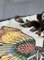Ardmore Ceramic Studio; Serving dish with leopard and flowers