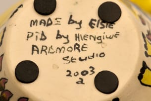 Ardmore Ceramic Studio; Elephant sugar bowl