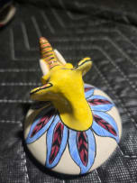 Ardmore Ceramic Studio; Elephant sugar bowl