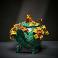 Ardmore Ceramic Studio; Giraffe and flower tureen