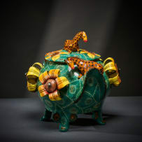 Ardmore Ceramic Studio; Giraffe and flower tureen