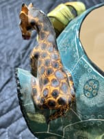 Ardmore Ceramic Studio; Giraffe and flower tureen