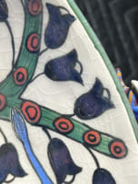 Ardmore Ceramic Studio; Blue elephant bowl