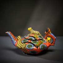 Ardmore Ceramic Studio; Leopard teapot