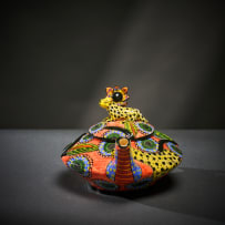 Ardmore Ceramic Studio; Leopard teapot