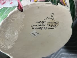 Ardmore Ceramic Studio; Jackal, antelope and bird tureen