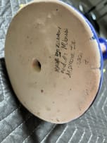 Ardmore Ceramic Studio; Pair of elephant candlesticks