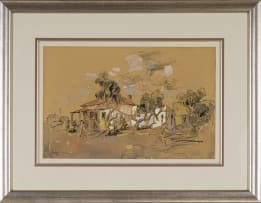 Gregoire Boonzaier; Buildings with Trees