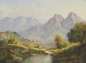 Gabriel de Jongh; Cape Farmhouse