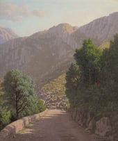 Jan Ernst Abraham Volschenk; In Tradouw Pass (Near Swellendam)
