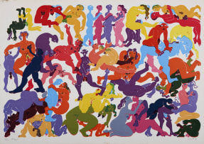 Walter Battiss; Orgy 5
