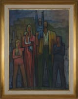 Ernest Ullmann; Family in a Landscape