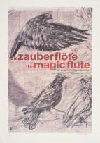 William Kentridge; The Magic Flute, poster