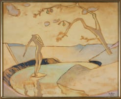 Walter Battiss; Woman and Water