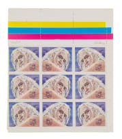 Walter Battiss; Fook Island Postage Stamps, four