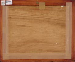 Hermann Niebuhr; Abstract Landscape with Trees