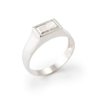 Diamond solitaire ring