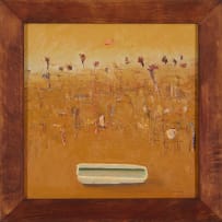 Hermann Niebuhr; Abstract Landscape with Trough