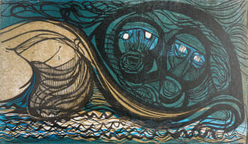 Cecil Skotnes; His Second Brave Pair, from The White Monday Disaster portfolio