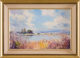 Dale Elliott; Farm Dam in Spring