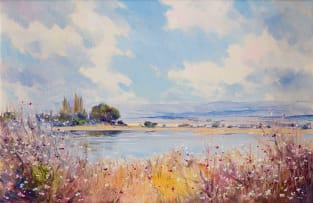 Dale Elliott; Farm Dam in Spring