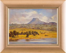 Dale Elliott; Landscape with Small Mountain