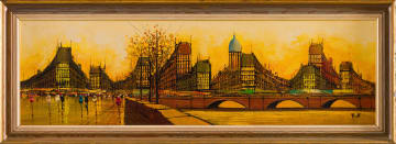 Antonio Ninetti; Cityscape, Paris