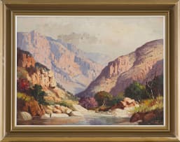 Dino Paravano; Canyon Landscape