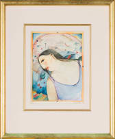 Hannetjie de Clercq; Portrait with Birds