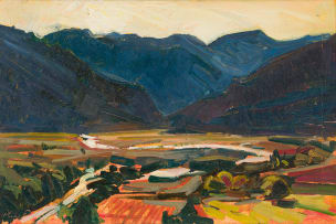 Philip Erskine; Hex River Valley in Autumn