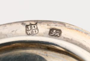 A Victorian silver teapot, James Deakin & Sons, Sheffield, 1898